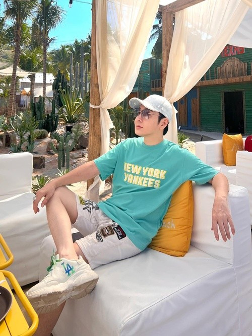 Vũ Luân lận đận đường tình duyên cho đến khi gặp Phương Lê. Ảnh: FB Vũ Luân.