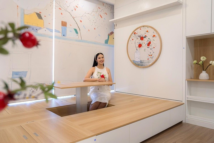 Ngọc Hân chuẩn bị đón nhận một danh hiệu thật đặc biệt. Đó là làm mẹ. Ảnh: FB Ngọc Hân.