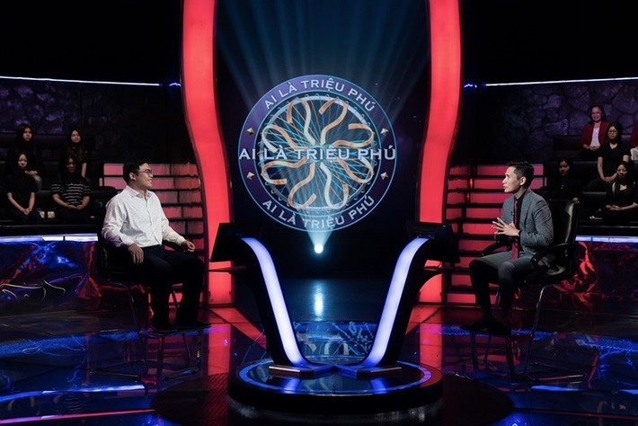 Theo VTV, tập đầu tiên của Ai là triệu phú có Quốc Khánh làm MC sẽ lên sóng vào 20h30 ngày 6/1 trên kênh VTV3. Ảnh: VTV.