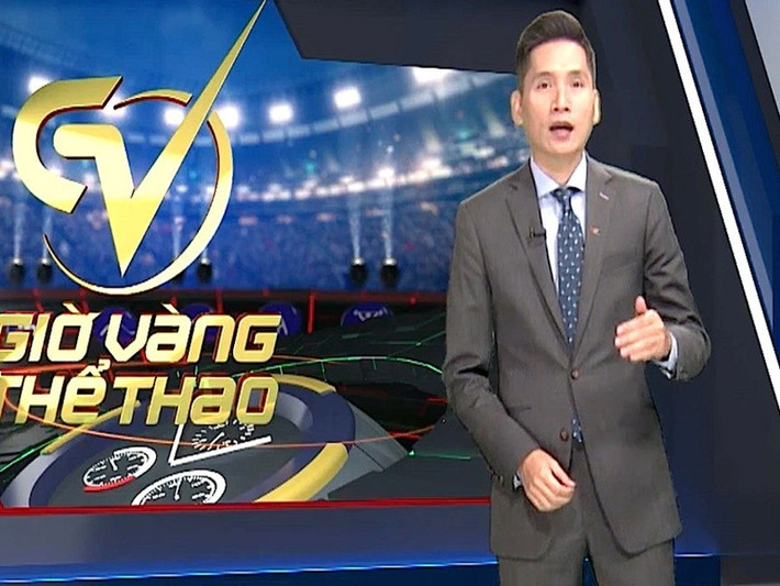 Quốc Khánh dẫn dắt các chương trình: Thể thao 24/7, Ấn tượng thể thao 7 ngày, 24h chuyển động, Giờ vàng thể thao. Ảnh: Vietnamnet.