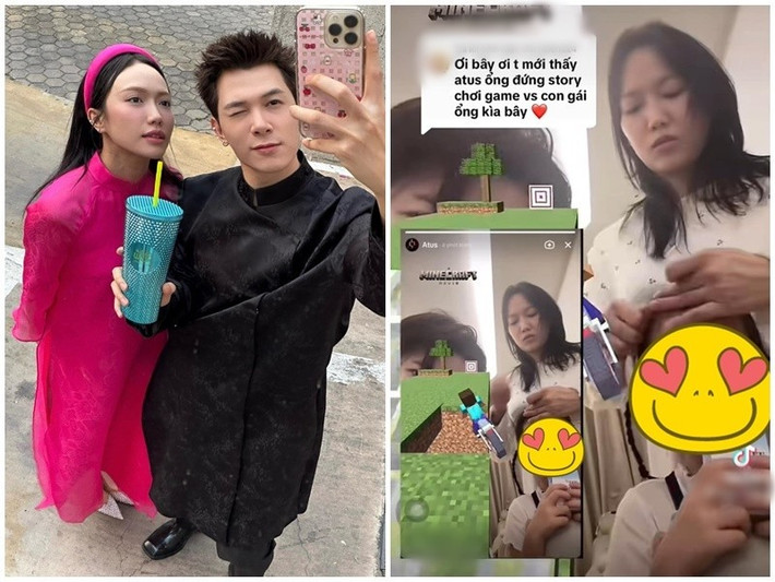 Tháng 4/2025, Anh Tú được cho là đăng tải clip hé lộ hình ảnh Diệu Nhi bên một bé gái. Một số cư dân mạng đoán già đoán non Anh Tú “trượt tay” lộ ảnh con. Ảnh: Vietnamnet.