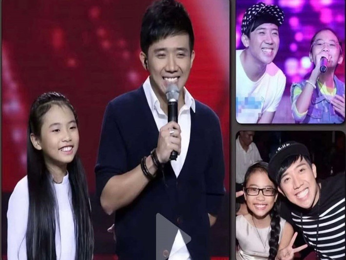 Năm 2013, Phương Mỹ Chi cũng góp mặt trong chương trình có Trấn Thành làm MC. Đó là gameshow Giọng hát Việt nhí. Ảnh: FB Phương Mỹ Chi.