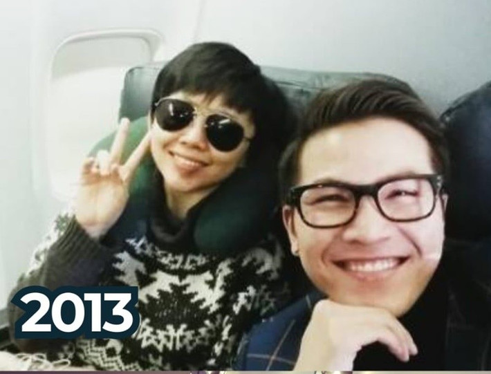 Tóc Tiên và Mai Tiến Dũng bắt đầu thân thiết vào năm 2010. Theo Dân Việt, khi thấy Tóc Tiên không tìm được tiếng nói chung với gia đình, Mai Tiến Dũng đã cho nữ ca sĩ ở nhờ trong thời gian cô ở Mỹ. Ảnh: FB Mai Tiến Dũng.