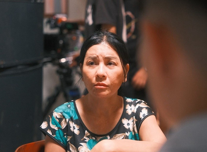 Cát Phượng thừa nhận cô nóng tính nên chê phim trước mặt khán giả. Nữ diễn viên cho biết, cô sẵn sàng hầu tòa nếu nhà sản xuất phim Tiệm cầm đồ: Có chơi có chịu nhờ pháp luật can thiệp. Ảnh: Tiền Phong.