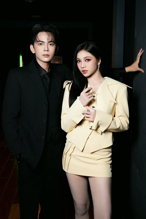 Minh Kiên đang xuất hiện trên màn ảnh rộng với vai diễn trong phim “Bus: Chuyến xe một chiều”, đóng cặp cùng diễn viên Vĩnh Đam. Ảnh: FB Minh Kiên.