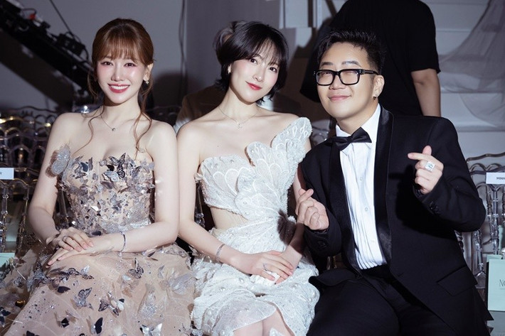 Hari Won hơn Kang Ji Young 9 tuổi nhưng trẻ trung, gợi cảm không kém cạnh đàn em. Ảnh: FB Hari Won.