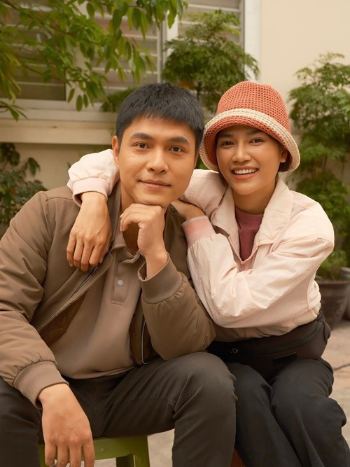 Chia sẻ với Phụ Nữ Việt Nam, Anh Đào cho biết trước Không giới hạn, cô và Tô Dũng thường vào vai anh em hoặc những mối quan hệ không mang yếu tố tình cảm. Ảnh: FB Tô Dũng.