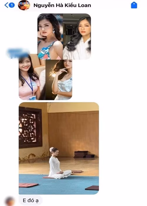 Kẻ mạo danh Kiều Loan sử dụng nhiều hình ảnh của nàng hậu. Ảnh: FB Kiều Loan.