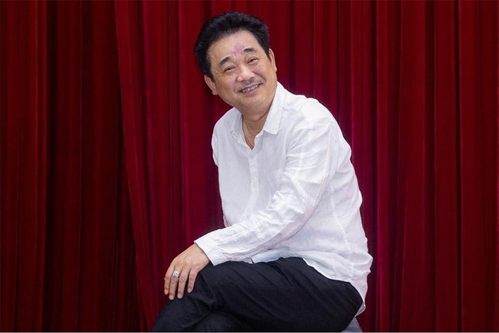 Quốc Khánh đoạt giải Nam diễn viên chính xuất sắc nhất ở Cánh Diều Vàng 2006. Ảnh: Vietnamnet.