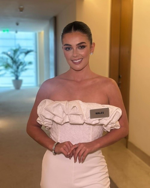 Top 40 Miss World 2025 còn gồm đại diện Estonia, Ấn Độ, Martinique, Namibia, Puerto Rico, Thổ Nhĩ Kỳ, Uganda, Wales, Zambia và Trinidad &amp; Tobago. Ảnh: Instagram Millie-Mae Adams.