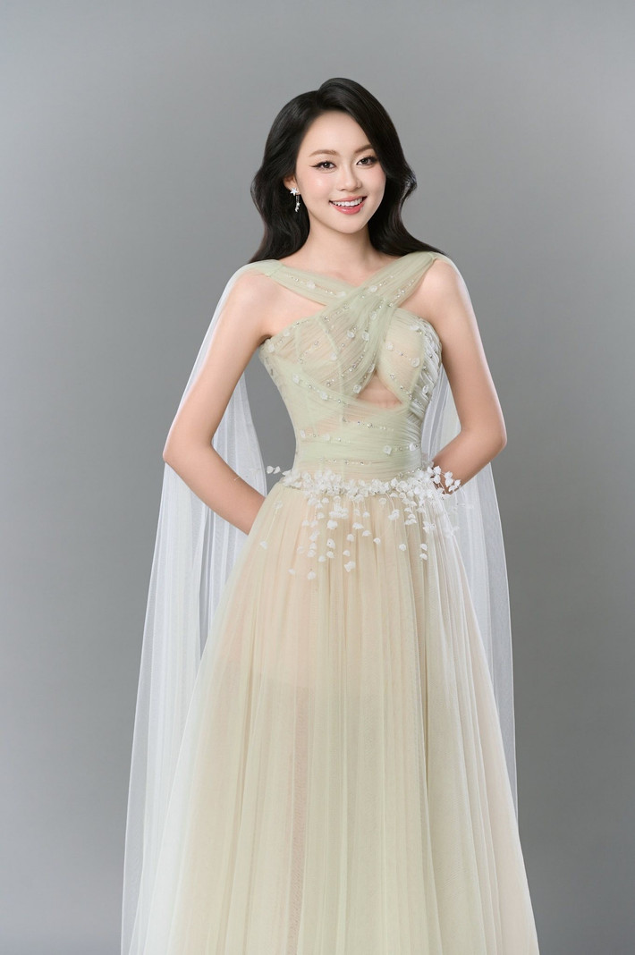 Phạm Thùy Dung lọt top 5 Người đẹp biển do ban giám khảo lựa chọn ở cuộc thi Miss World Vietnam 2025. Ảnh: FB Thùy Dung.