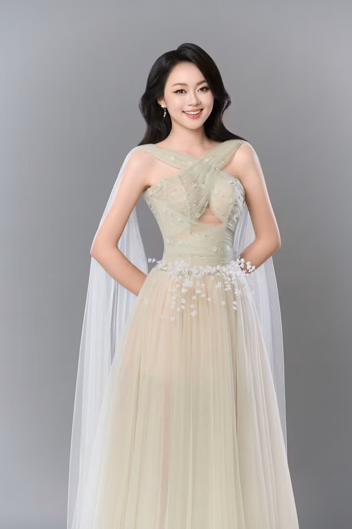 Phạm Thùy Dung lọt top 5 Người đẹp biển do ban giám khảo lựa chọn ở cuộc thi Miss World Vietnam 2025. Ảnh: FB Thùy Dung.