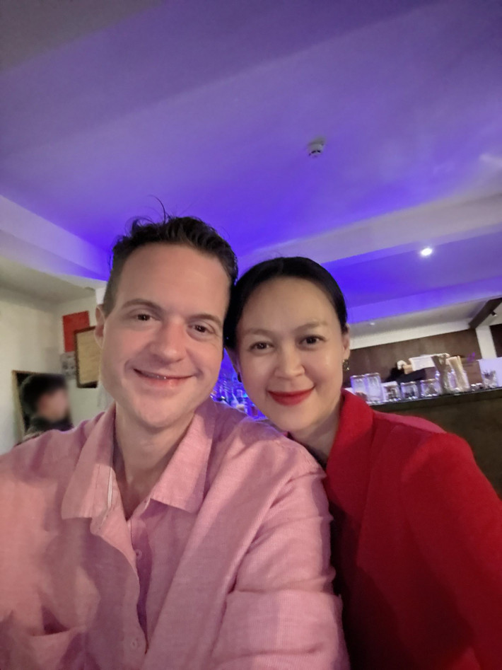 Cách đây không lâu, khi chồng đón tuổi mới, Ngọc Nga dành lời ngọt ngào cho bạn đời.