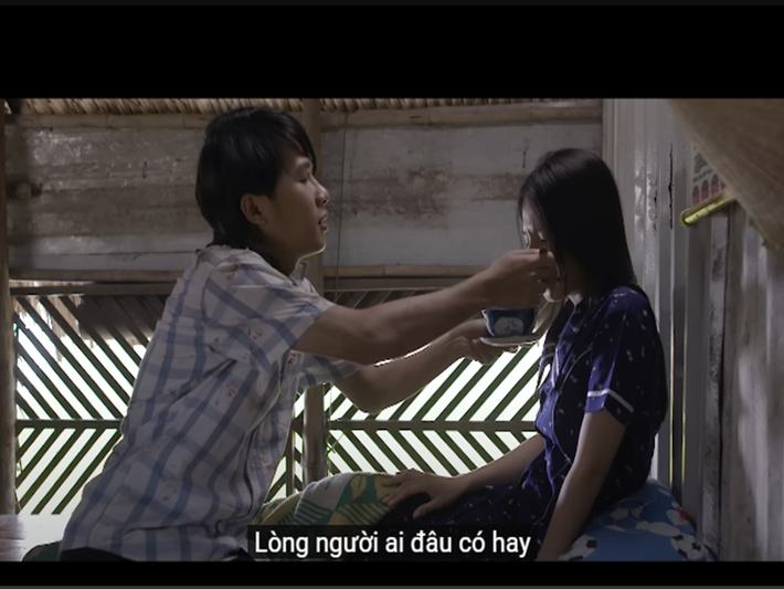 Trước đây, Thiên An là nữ chính trong nhiều MV đình đám của cặp song ca một thời Jack - K-ICM. Ảnh chụp màn hình.