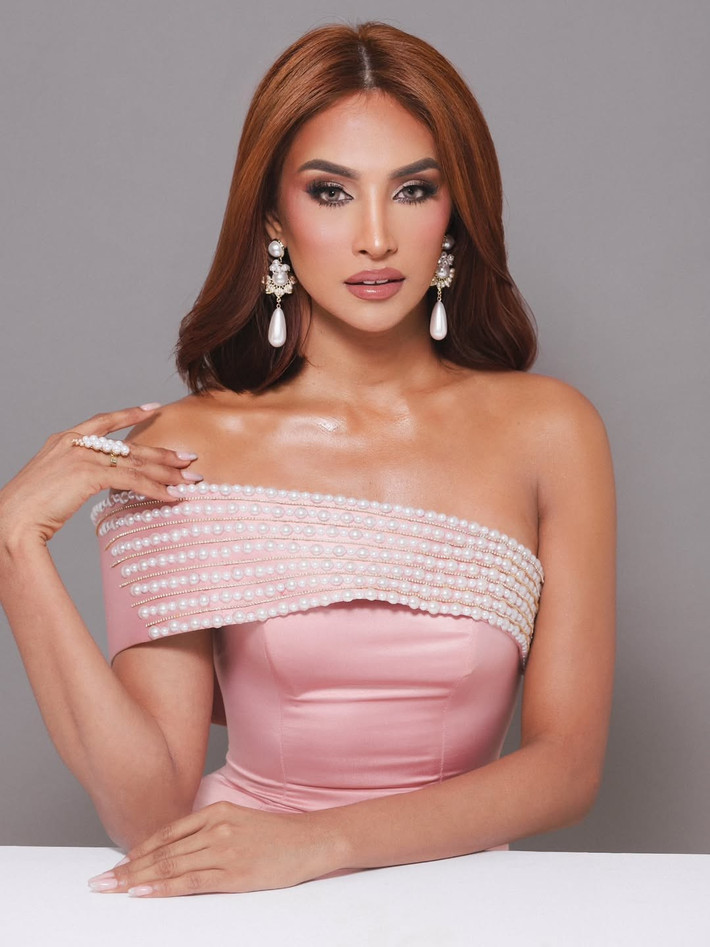 Tiffany từng tham gia cuộc thi Miss International Queen 2019. Ở mùa giải này, cô chỉ giành giải Trang phục dân tộc đẹp nhất. Ảnh: Instagram Tiffany.