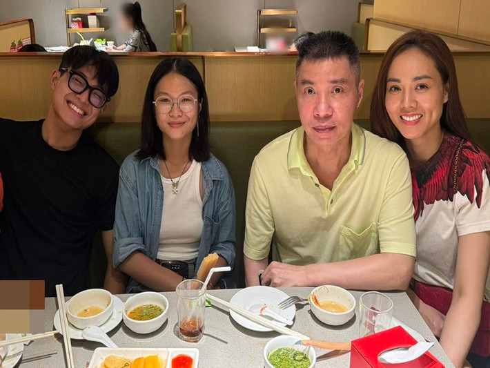 Các con cũng là chỗ dựa tinh thần của nghệ sĩ Công Lý. Ảnh: FB Công Lý.