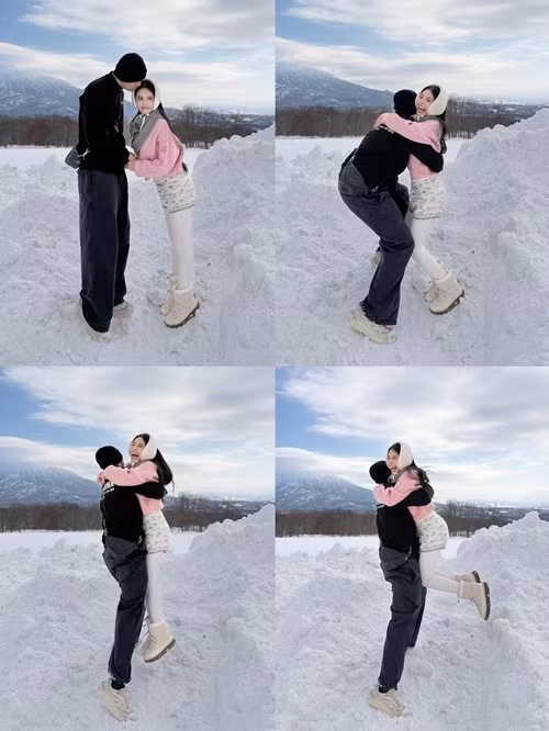 Trong suốt kỳ nghỉ, vợ chồng Kiều Anh liên tục chia sẻ những khoảnh khắc ngọt ngào, giản dị nhưng đủ khiến nhiều người ngưỡng mộ. Ảnh: Instagram Kiều Anh.