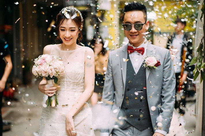 Năm 2018, Trâm Anh và JustaTee tổ chức đám cưới. Cùng năm, họ chào đón con gái đầu lòng Anh Chi (Cici). Năm 2021, cặp đôi có thêm con trai Anh Minh (Mino). Ảnh: Instagram JustaTee.