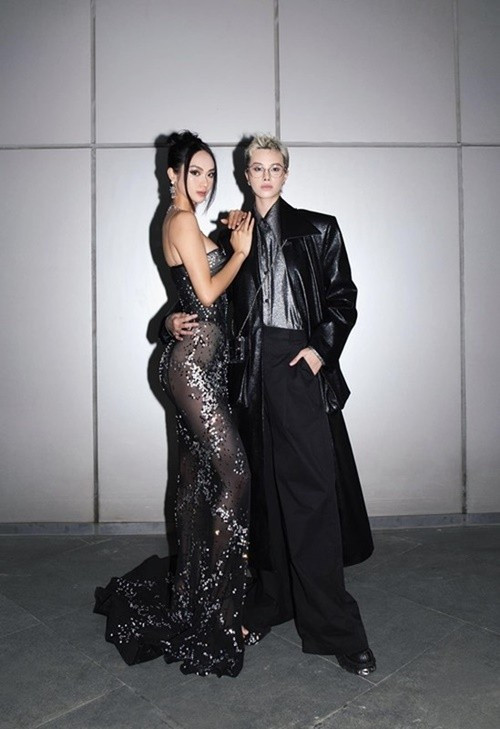 Vũ Thúy Quỳnh chia sẻ trên Người Đưa Tin, Hà Kino là người bạn rất thân, giúp đỡ cô rất nhiều trong chặng đường thi hoa hậu Ảnh: FB Vũ Thúy Quỳnh.