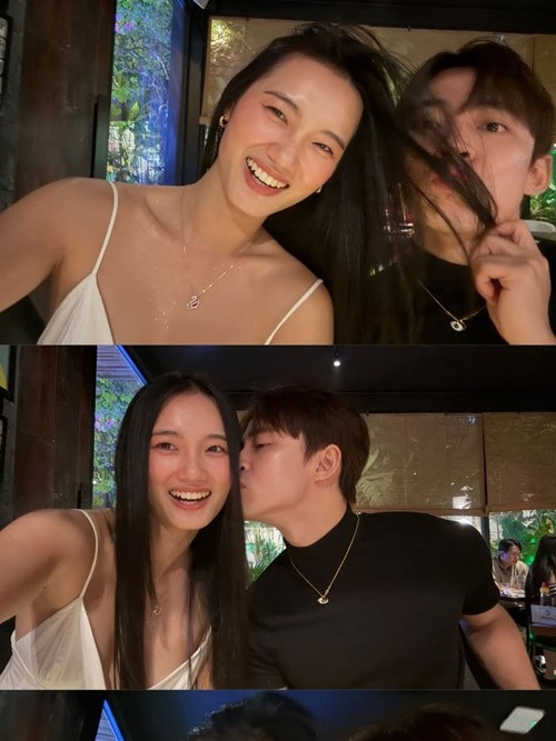 Tháng 10/2025, Á hậu Quỳnh Anh thừa nhận hẹn hò TikToker Neyun. Người đẹp đã đăng tải hình ảnh cùng bạn trai đón ngày 20/10. Ảnh: Instagram Quỳnh Anh.