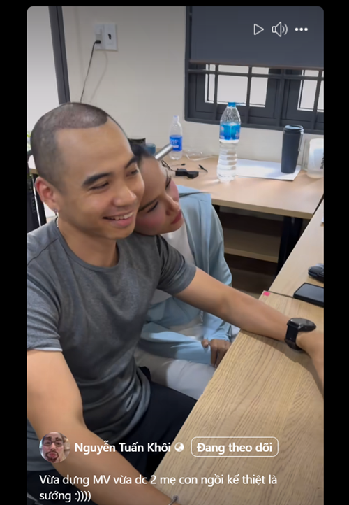 Tuấn Khôi và H'hen Niê công khai việc kết hôn vào tháng 2/2025. Vì vậy, có một số cư dân mạng đặt nghi vấn H'hen Niê không cưới chạy bầu. Mới đây, Tuấn Khôi khẳng định, anh và H'hen Niê đăng ký kết hôn vào năm 2024. Ảnh: FB Tuấn Khôi.