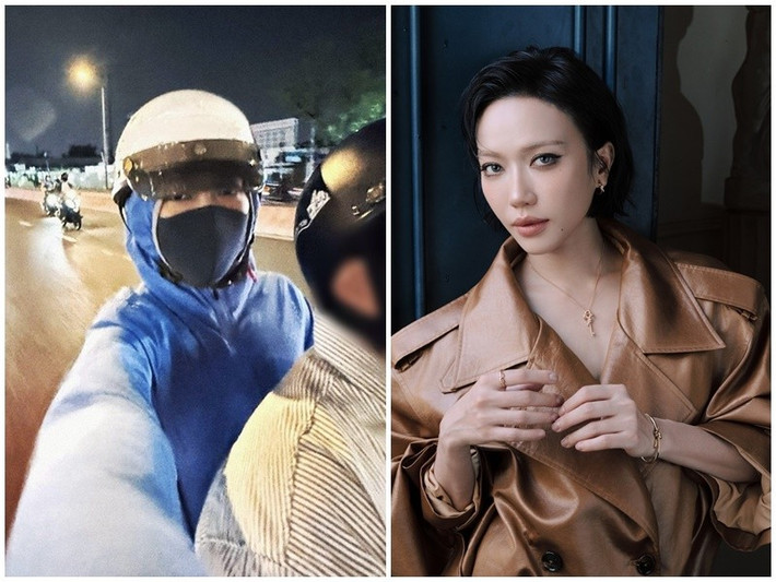 Trên trang cá nhân, Diệu Nhi chia sẻ hình ảnh lặng lẽ đi xem phim mới của Anh Tú Atus. Ảnh: FB Diệu Nhi.