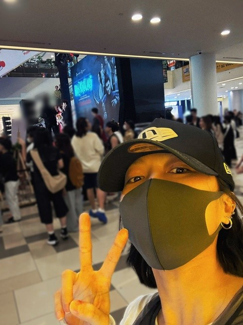 Diệu Nhi không xuất hiện trên thảm đỏ sự kiện ra mắt phim mới của Anh Tú Atus. Ảnh: FB Diệu Nhi.