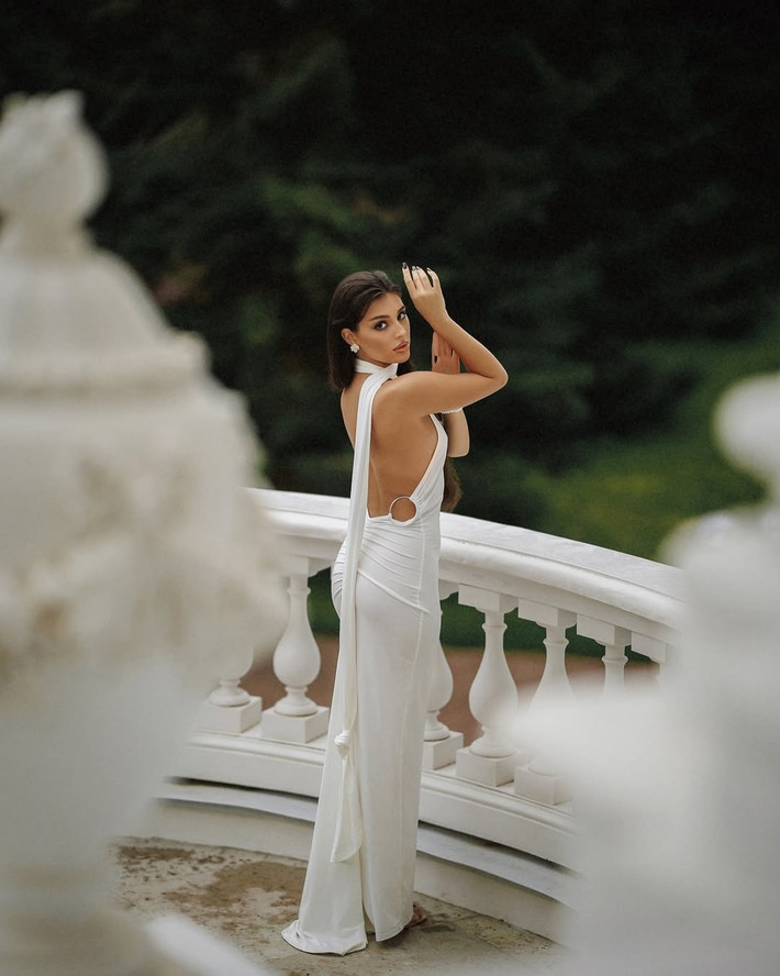 Trở thành đại diện Nga ở Miss International 2025, Ekaterina được đánh giá cao nhờ thành tích sắc đẹp. Ảnh: Instagram Ekaterina Romanova.