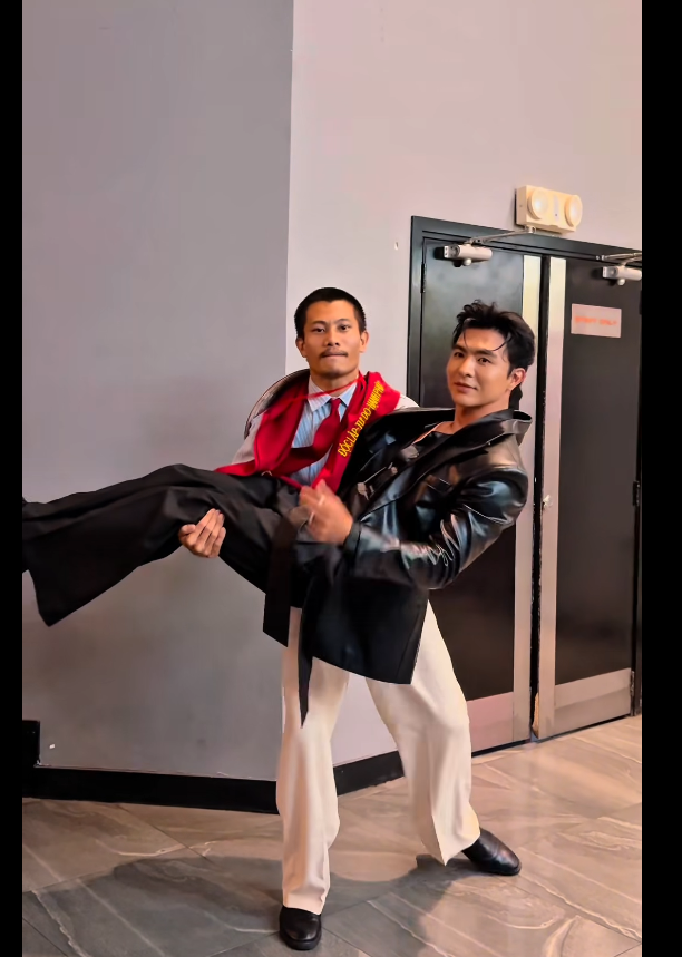 Nguyễn Phương Nam - diễn viên đóng Tạ trong Mưa đỏ cũng gây chú ý. Ảnh: FB Nguyễn Phương Nam.