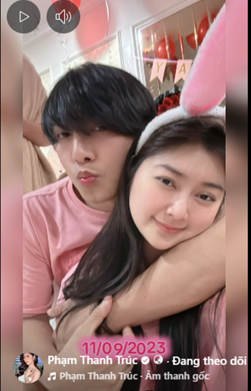 Năm 2023, Thanh Trúc và Châu Khải Phong đăng ký kết hôn. Thời điểm đó, nữ diễn viên cho biết, cô đã lập gia đình nhưng giấu kín danh tính chồng.