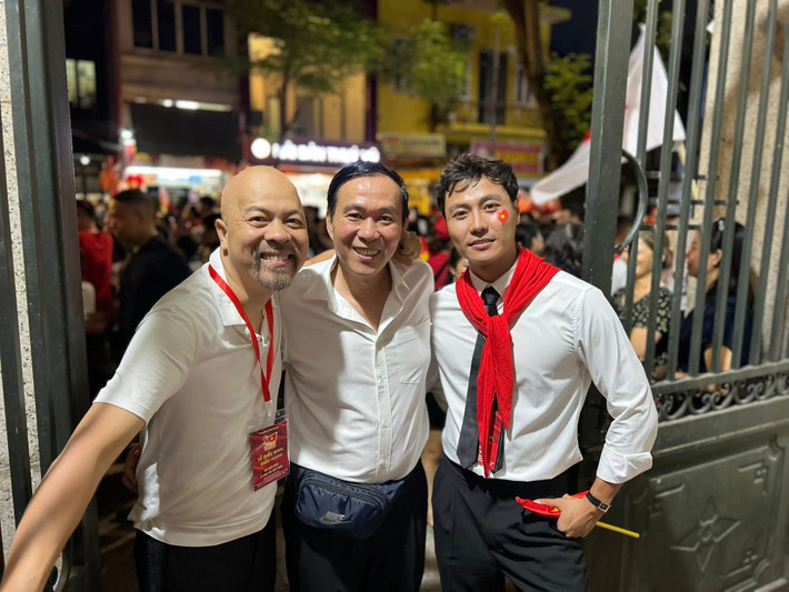 Diễn viên Thanh Sơn háo hức tham gia buổi sơ duyệt. Ảnh: FB Đức Hùng.