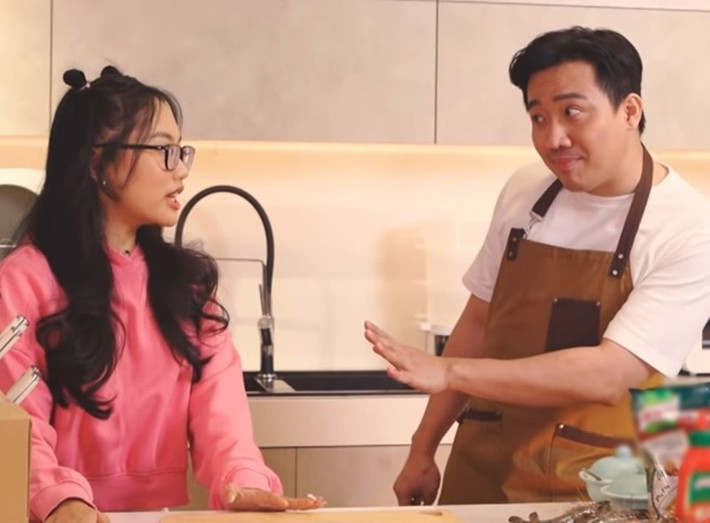 Trấn Thành công khai ủng hộ các dự án âm nhạc của Phương Mỹ Chi. Ảnh: Người Đưa Tin.