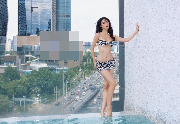 Vũ Thúy Quỳnh duy trì thói quen ăn sáng trước 8h và kết thúc ăn tối trước 20h. Ảnh: FB Vũ Thúy Quỳnh.