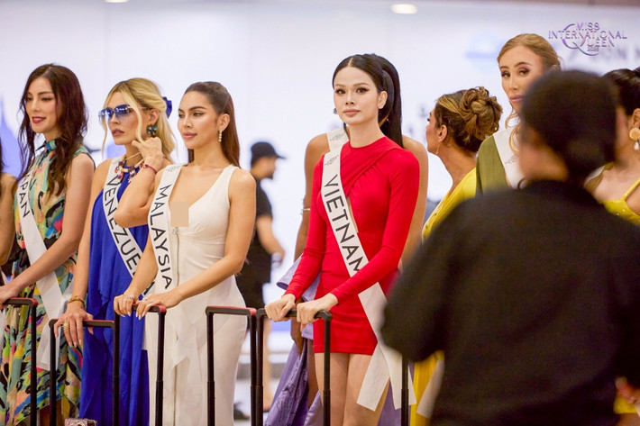 Fanpage của cuộc thi Hoa hậu Chuyển giới Quốc tế 2025 đăng tải không ít hình ảnh đại diện Việt Nam. Ảnh: Miss International Queen.
