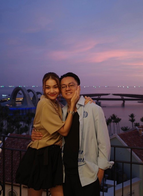 Thanh Hằng kết hôn với nhạc trưởng Trần Nhật Minh vào tháng 10/2023. Cuộc sống của cặp vợ chồng son vẫn ngọt ngào. Ảnh: FB Thanh Hằng.