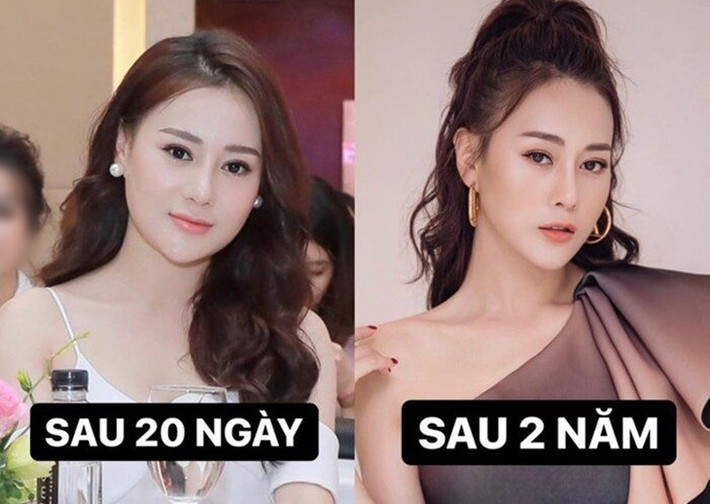 Phương Oanh từng chia sẻ trên Vietnamnet, cô không lạm dụng dao kéo, cũng không quá đà cũng như chạy theo những xu hướng không phù hợp với khuôn mặt hay tính cách của mình. Ảnh: Người Đưa Tin.