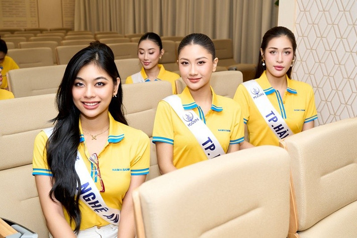 Tân Hoa hậu Phương Linh nỗ lực thay đổi bản thân khi thi nhan sắc. Ảnh: Miss Cosmo Vietnam.