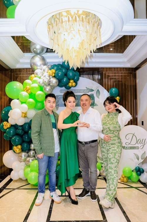 Nữ diễn viên phim Mặt trời lạnh cho biết, cô có mẹ chồng tâm lý. Ảnh: FB Mai Thu Huyền.