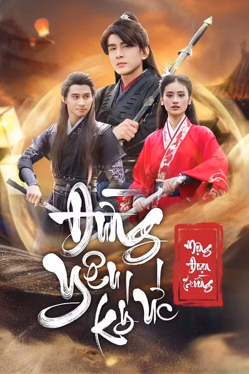 Tuấn Ngọc chia sẻ về vai diễn trong MV Đừng yêu ký ức: "Đây là lần đầu tiên tôi được đeo bộ tóc đặc biệt này. Quá trình hóa trang mất vài tiếng đồng hồ. Để có những thước phim ấn tượng, chúng tôi còn phải nỗ lực tập võ. Hy vọng sẽ có được những hiệu ứng tích cực khi MV ra mắt". Ảnh: FB Tuấn Ngọc.