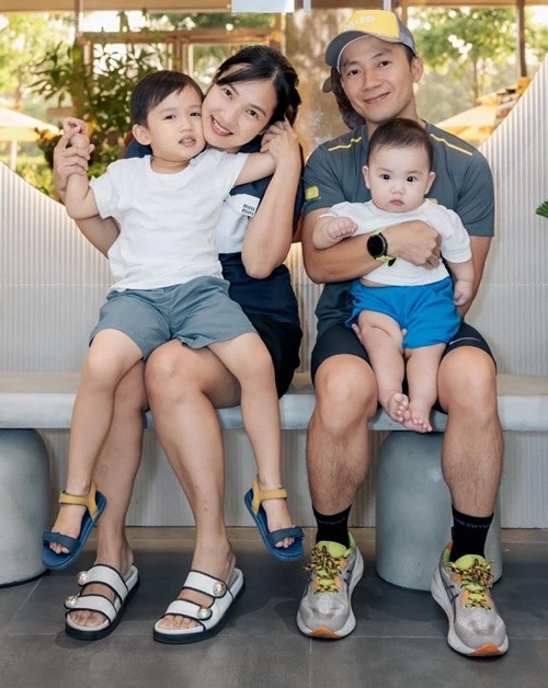 Tiến Đạt từng bộc bạch, ưu tiên lớn nhất của anh trong những năm qua là gia đình. Ảnh: Người Đưa Tin.