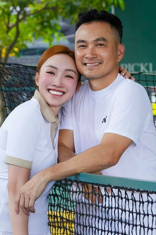 Doanh nhân Lý Thùy Chang sinh năm 1989, kém diễn viên Chi Bảo 16 tuổi. Cả hai kết hôn vào năm 2021. Ảnh: FB Thùy Chang.