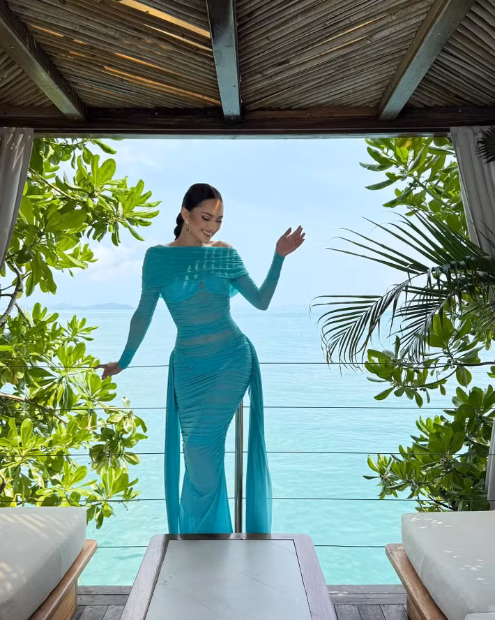 Mỹ nhân Philippines miệt mài thi nhan sắc quốc tế. Cô từng đoạt á hậu 1 Miss International 2018, vào top 10 Miss Cosmo 2024. Ảnh: FB Maria Ahtisa Manalo.