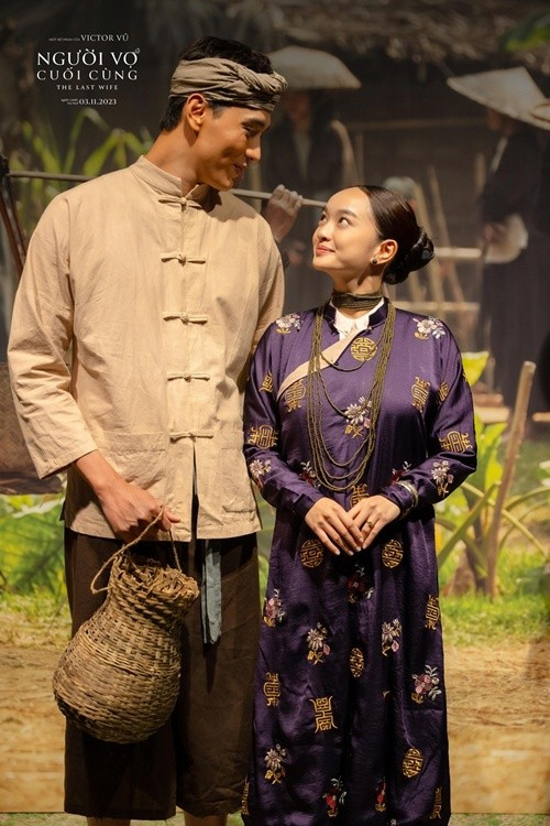 Trước đó, Thuận Nguyễn có cảnh nóng màn ảnh với Kaity Nguyễn trong phim Người vợ cuối cùng. Ảnh: Arttimes.