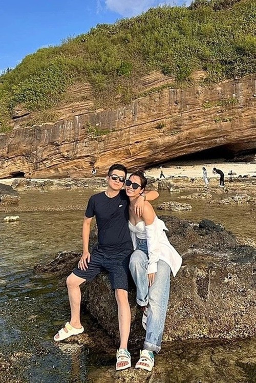 Chuyện tình giữa Bella Mai và doanh nhân Bửu Lộc không phô trương, ồn ào. Ảnh: FB Bửu Lộc.