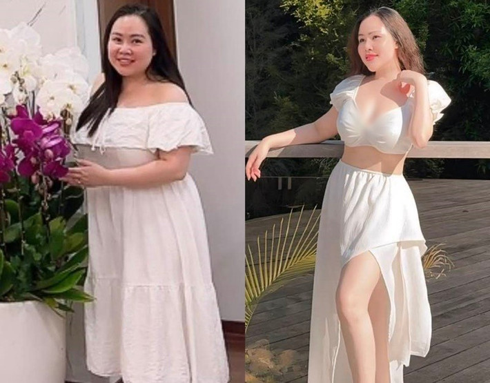 Nữ diễn viên sinh năm 1987 từng nặng đến 70kg. Sau thời gian dài kiên trì ăn uống, tập luyện, Trương Phương có vóc dáng thon gọn hơn. Ảnh: FB Trương Phương.