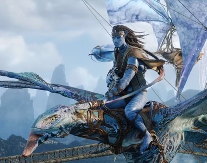 Avatar: Lửa và tro tàn do James Cameron làm đạo diễn. Phim thuộc thể loại khoa học viễn tưởng, hành động, phiêu lưu, có kỹ xảo hoành tráng, hiện đại bậc nhất Hollywood. Ảnh: Người Lao Động.