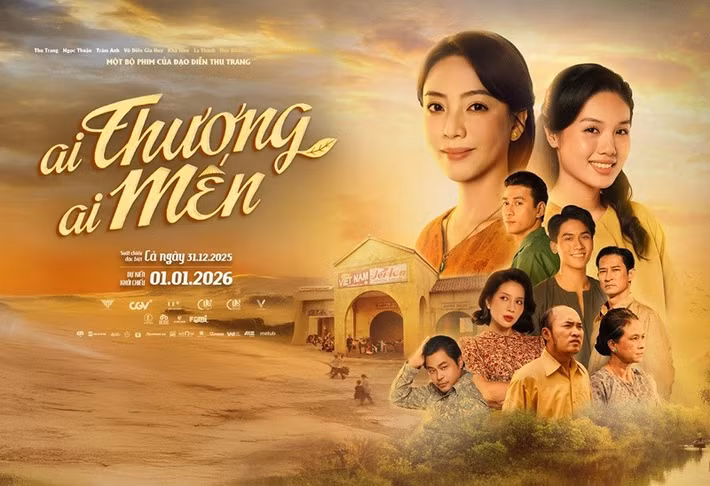 Ai thương ai mến do Thu Trang làm đạo diễn, sản xuất đồng thời đóng vai chính. Phim còn có sự tham gia diễn xuất của: Ngọc Thuận, Thu Trang, Trâm Anh, Võ Điền Gia Huy, Khả Như, La Thành, Trương Minh Thảo, Tiến Luật. Ảnh: FB Thu Trang.