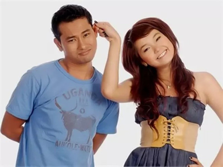 Huỳnh Đông bắt đầu nổi tiếng khi đóng phim Gọi giấc mơ về năm 2007. Nam diễn viên vào vai Quân - cậu học sinh cá biệt, sinh ra trong gia đình nghèo, luôn thầm thương trộm nhớ cô bạn Phụng do Minh Hằng đóng. Ảnh: Vietnamnet.