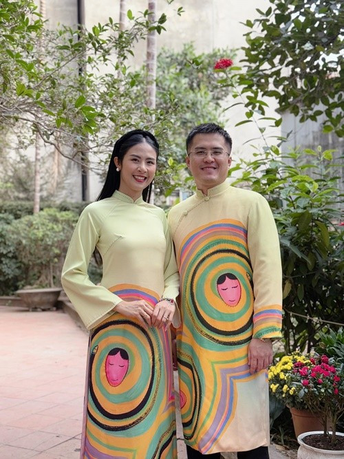 “Hoa hậu ngoan nhất Vbiz” có sự nghiệp thành công, sống bình yên, hạnh phúc ở tuổi 36. Ảnh: FB Ngọc Hân.