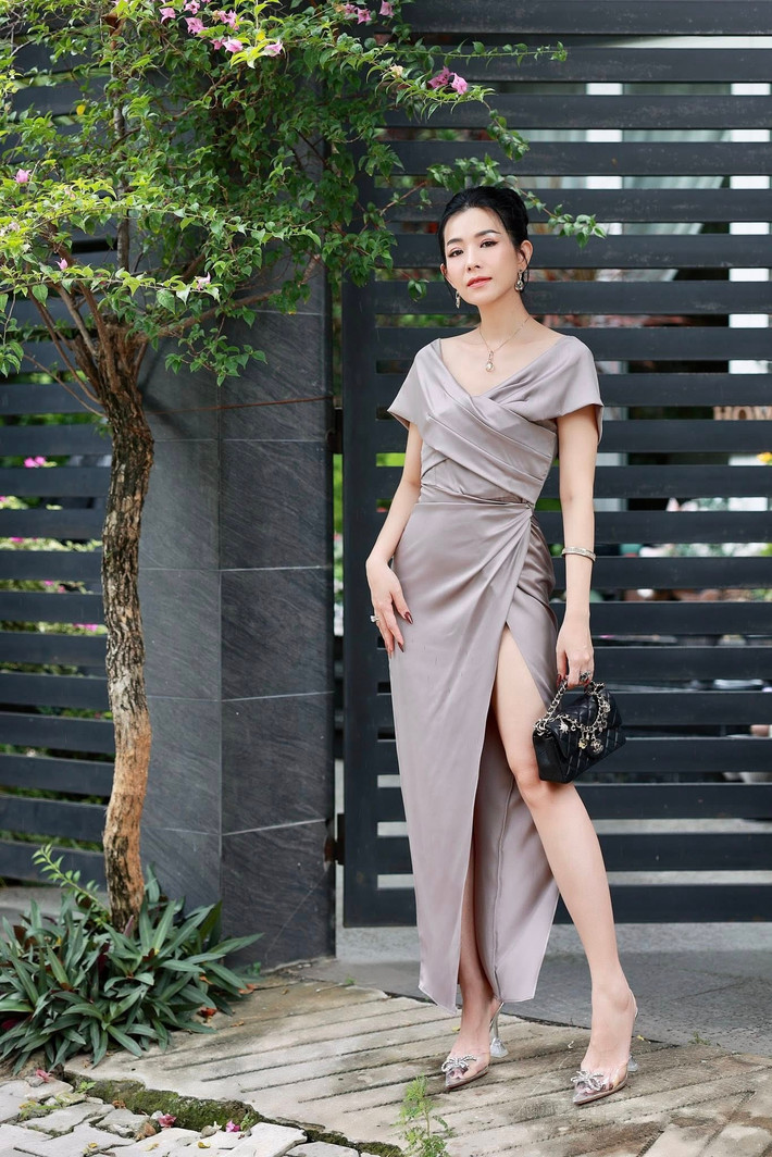 Nữ diễn viên vẫn giữ được vóc dáng thon gọn sau 2 lần sinh nở. Ảnh: FB Yến Nhi.